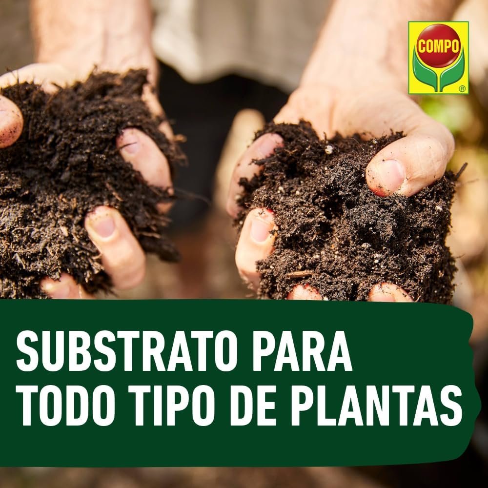 Guía completa para empezar un huerto autosuficiente en casa en España Compo Sana sustrato universal 10 litros para huerto urbano autosuficiente