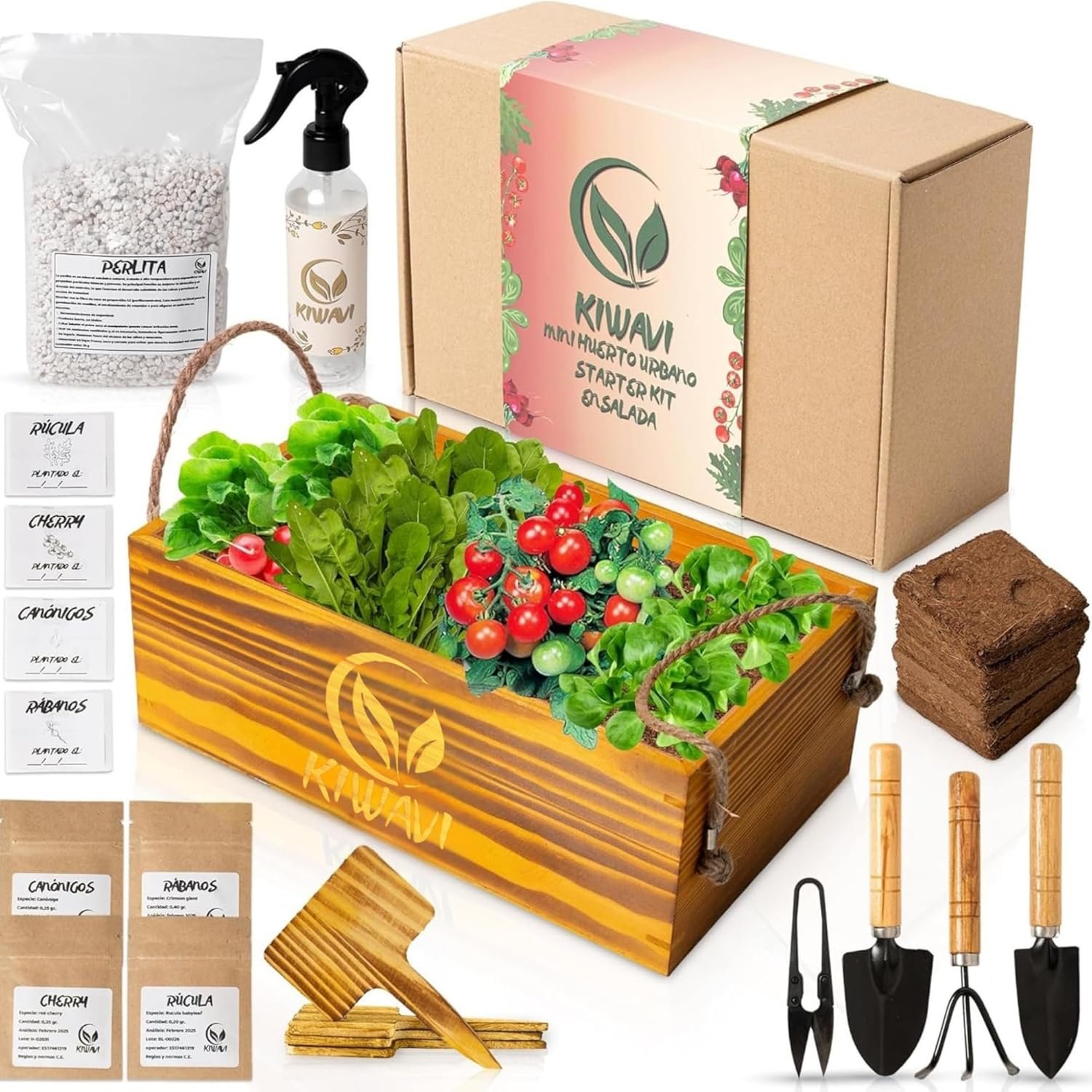 Guía completa para empezar un huerto autosuficiente en casa en España Kit huerto urbano para principiantes en balcón o terraza