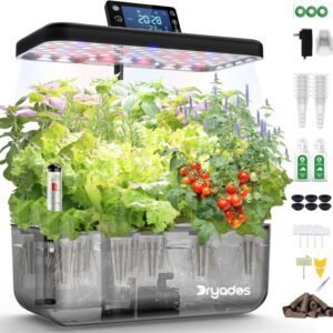 kit de cultivo hidropónico con luz led para interior DRYADES