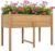 Mesa de cultivo elevada Outsunny para huerto urbano